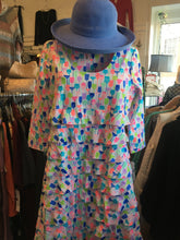 Load image into Gallery viewer, LuluB Cha-Cha Dress with Scoop Neck and 3/4 Sleeves, UPF 50+ and Coolant in Fabric