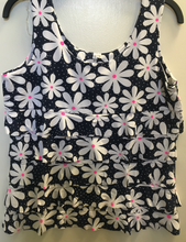 Load image into Gallery viewer, LuluB Cha-Cha Tank Top with Ruffled Layers, a Coolant in the Fabric, and UPF 50+