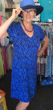 Load image into Gallery viewer, LuluB Short Tulip Sleeve Dress with UPF 50+ and Coolant in Fabric