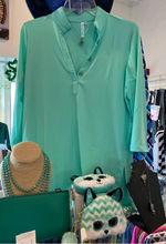 Load image into Gallery viewer, Beachtime Women’s V-Neck Tunic – Sun Protection, Cooling, Stylish