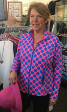 Load image into Gallery viewer, LuluB Zip Front Jacket with SPF 50+ and Coolant in Fabric