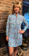 Load image into Gallery viewer, LuluB 1/4 Zip Front Dress with Long Sleeves UPF 50+. and a Coolant in the Fabric