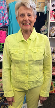 Load image into Gallery viewer, LuluB Jean Style Linen Jacket