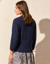 Load image into Gallery viewer, TRIBAL FASHIONS COTTON CURVED-HEM COCOON SWEATER CARDIGAN