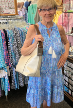 Load image into Gallery viewer, Beachtime Tiered Beach Sundress for Women – Flowy Summer Dress with Ruffle Hem, Resort & Vacation Fashion