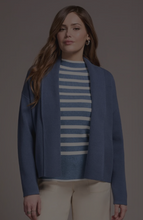 Load image into Gallery viewer, Tribal Fashions Double Knit Shawl Collar Coatigan