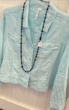 Load image into Gallery viewer, LuluB Jean Style Linen Jacket