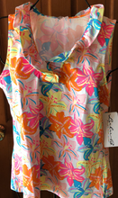 Load image into Gallery viewer, LuLu B Sleeveless Ruffle Neck Top With SPF 50 Sun protection