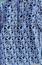 Load image into Gallery viewer, LuluB Quarter Zip Front Pull Over Top with Long Sleeves, UPF 50+ and Coolant in Fabric