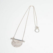 Load image into Gallery viewer, Amanda Moran Designs Handmade Sterling Silver Satellite Necklace