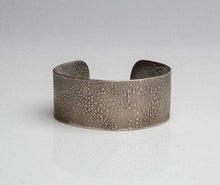 Load image into Gallery viewer, Amanda Moran Designs Oxidized Chunky Silver Satellite Cuff Bracelet