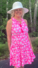 Load image into Gallery viewer, Beachtime Tiered Beach Sundress for Women – Flowy Summer Dress with Ruffle Hem, Resort &amp; Vacation Fashion
