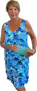 LuluB Cha-Cha Dress (Sleeveless) with UPF 50+ and Coolant in Fabric