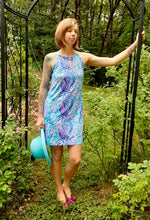 Load image into Gallery viewer, LuLu B Keyhole Dress With Thin Straps and SPF 50 Protection and Coolant in Fabric
