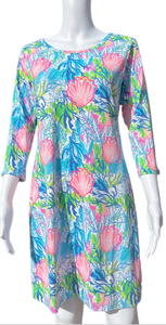 LuluB Travel  Dresses with 3/4 Sleeves and SPF50 Protection