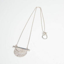 Load image into Gallery viewer, Amanda Moran Designs Handmade Sterling Silver Satellite Necklace
