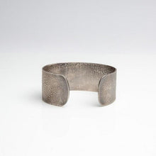 Load image into Gallery viewer, Amanda Moran Designs Oxidized Chunky Silver Satellite Cuff Bracelet

