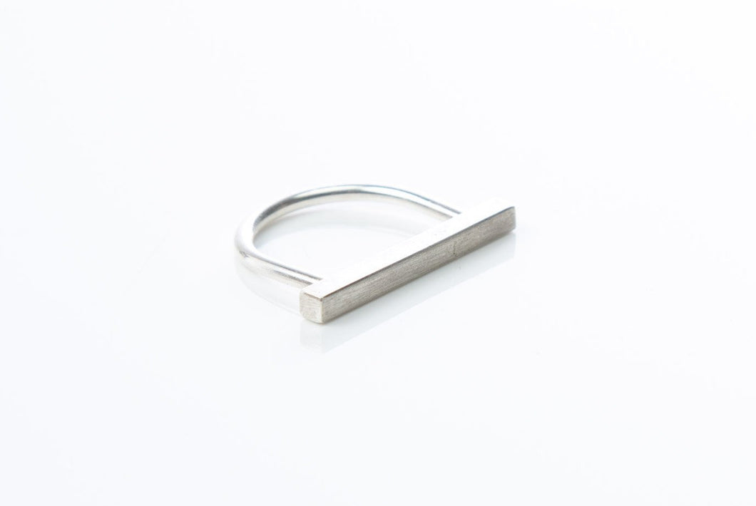 Amanda Moran Designs Sterling Silver Bar Ring